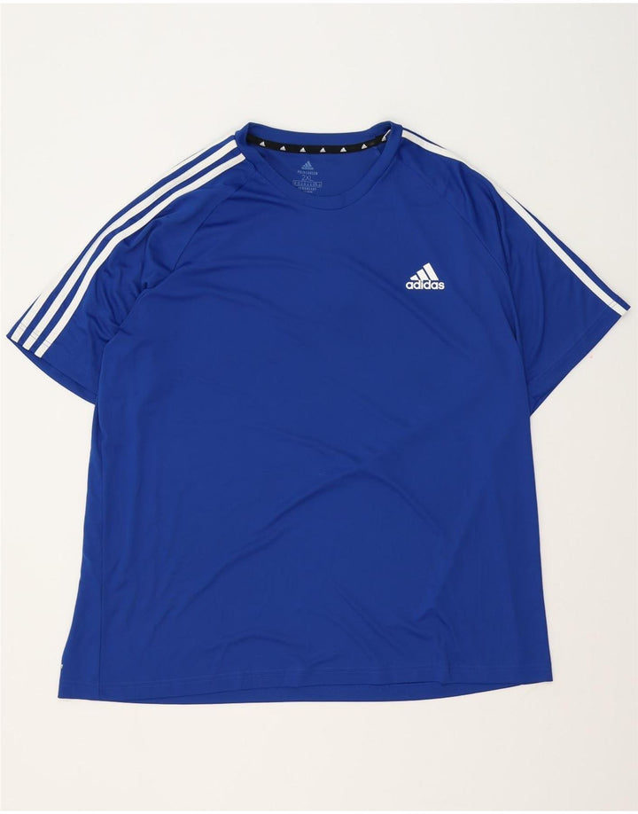 Adidas Camiseta Aeroready para hombre Top 2XL Poliéster azul