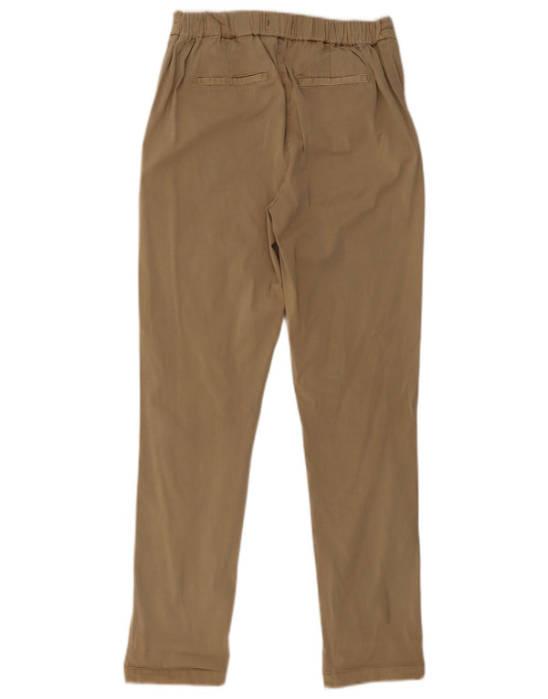 White Stuff Pantalones chinos ajustados para mujer UK 10 Small W28 L29 Algodón beige