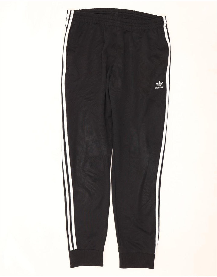 ADIDAS Hombre Chándal Pantalones Joggers Grande Negro Poliéster
