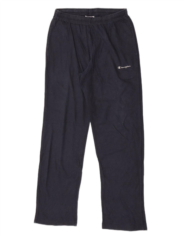 Champion Pantalón De Chándal Para Hombre Grande Azul Marino Algodón