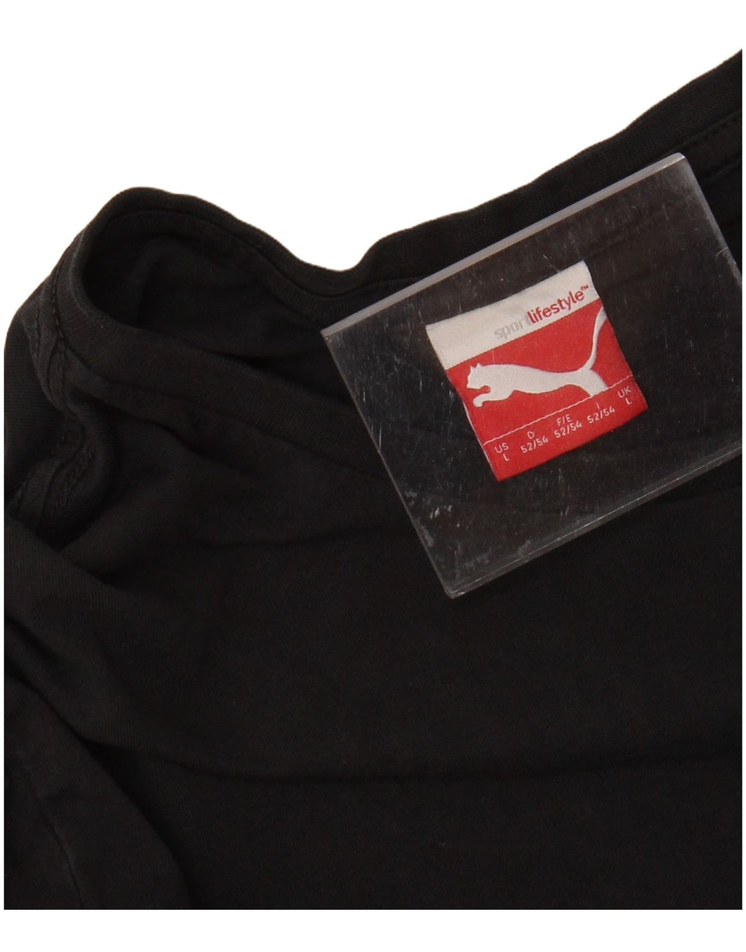 PUMA - Camiseta gráfica para hombre, talla grande, color negro