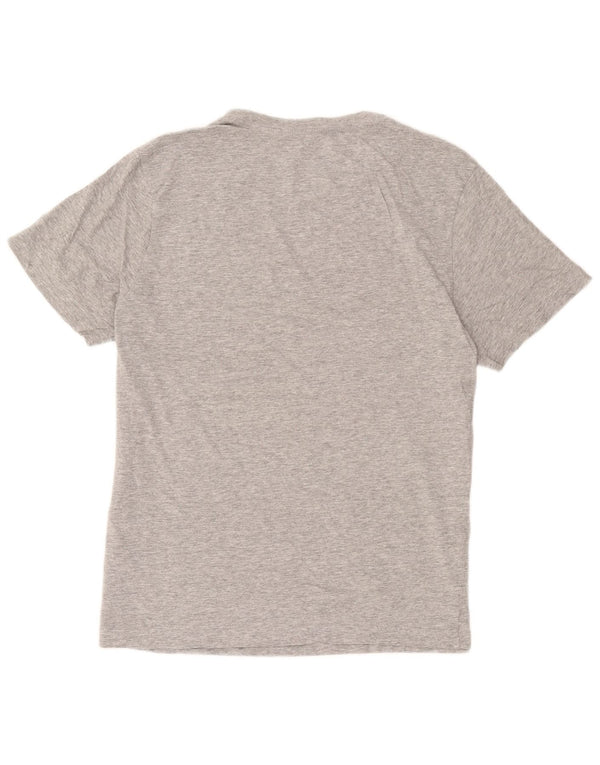 Hurley - Camiseta gráfica para hombre, talla grande, algodón gris