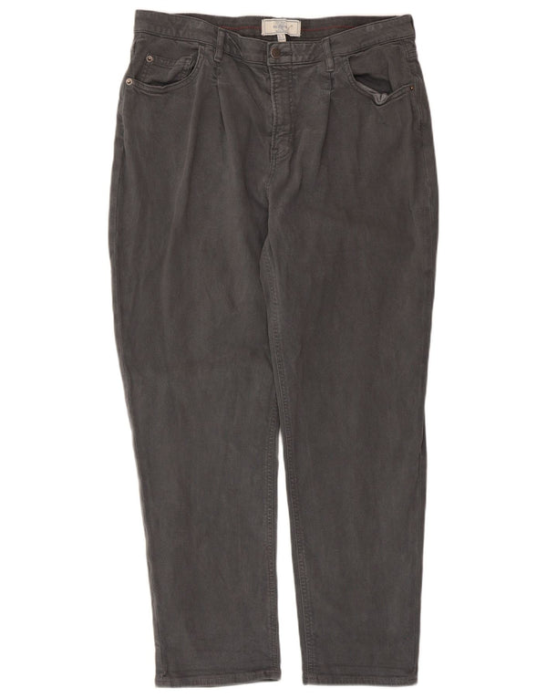 Vaqueros cónicos para hombre Fat Face UK 40 Large W34 L27 Algodón gris