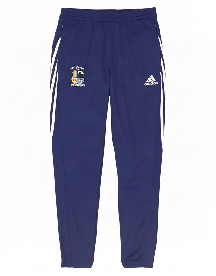 Adidas Mens Climalite Chándal Pantalones Grande Azul Marino Poliéster