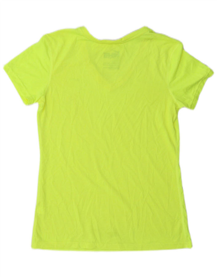Nike Camiseta Dri Fit Regular para Mujer UK 40 Verde Medio
