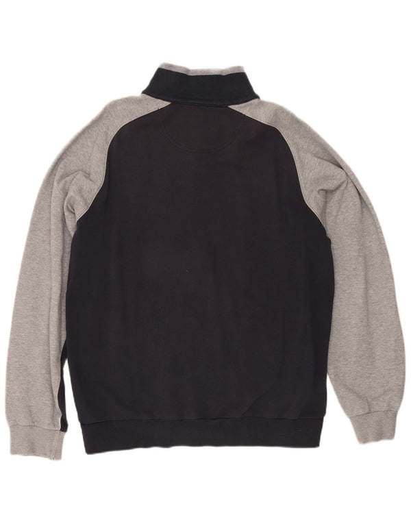 Champion Chaqueta de chándal para hombre XL Azul marino Colorblock Algodón