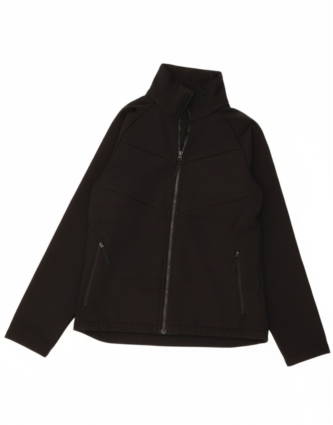 COLUMBIA Girls Bomber Jacket 15-16 Years XL Black Polyester