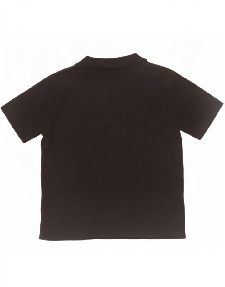Zara Polo Mujer UK 10 Small Negro