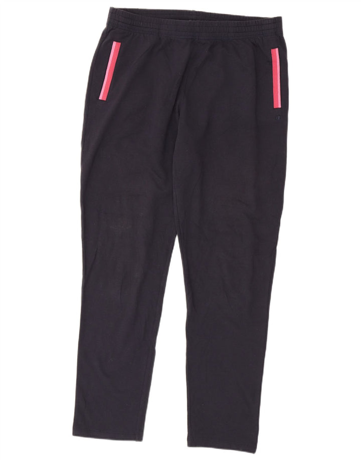 CHAMPION Pantalones de chándal para hombre, talla grande, azul marino