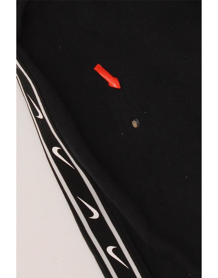 Nike Hombre Sudadera Gráfica Jumper XL Algodón Negro