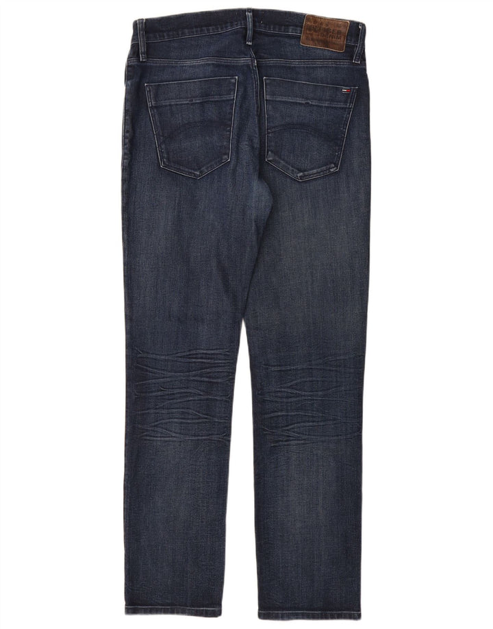 Tommy Hilfiger Vaqueros rectos para hombre W32 L32 Algodón azul marino