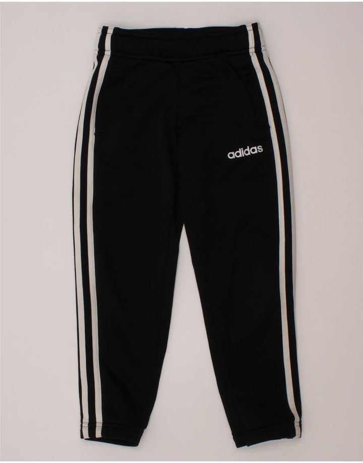 Adidas Chicos Climalite Chándal Pantalones 5-6 Años Negro Poliéster