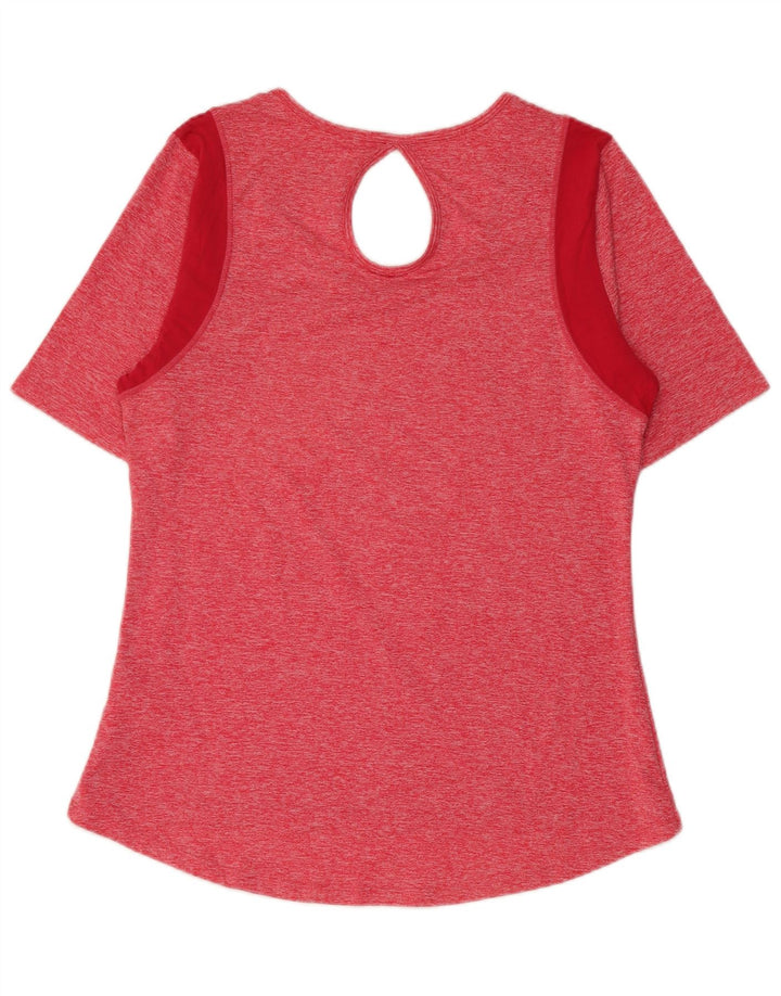 Fila Camiseta para mujer Top UK 42 Poliéster color block rosa medio