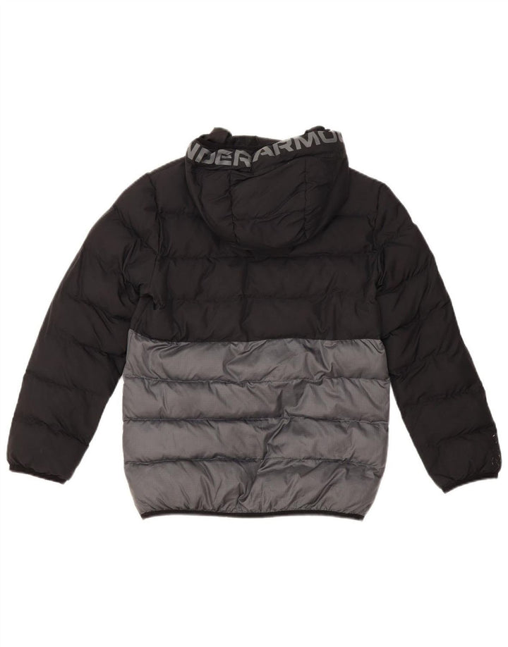 Under Armour Chaqueta acolchada con gráfico para niños 10-11 años Bloque de color negro