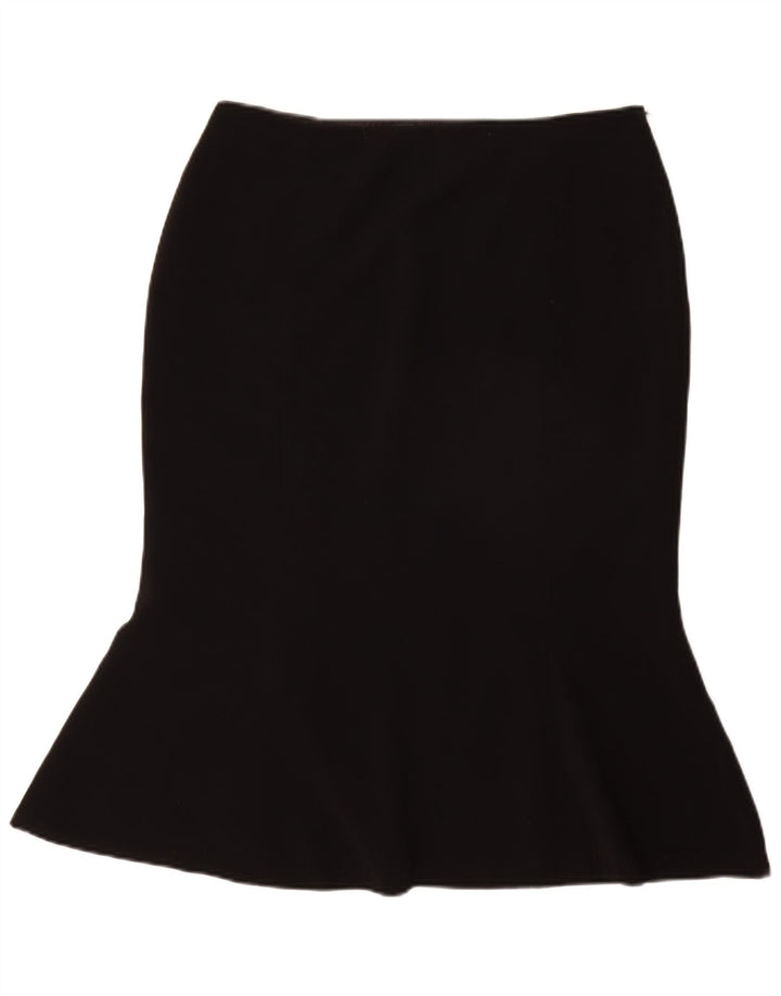 HOBBS Falda trompeta para mujer UK 14 Large W32 Poliéster negro