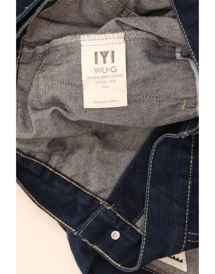 Chaqueta Vaquera Vintage Niño 14-15 Años Algodón Azul Marino
