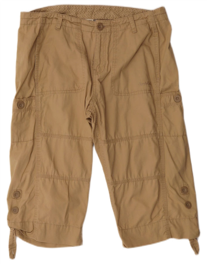 Weird Fish Bermudas tipo cargo para mujer UK 14 Large W34 Algodón beige