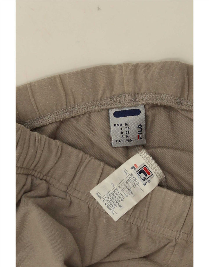 Fila Pantalones de chándal para mujer UK 42 Algodón gris medio