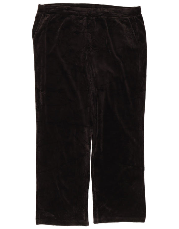 Ralph Lauren Pantalones chinos rectos de terciopelo para mujer 2XL W42 L29 Algodón negro