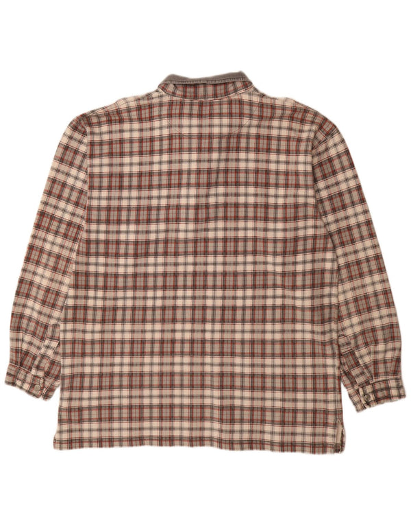 Take Five Polo De Manga Larga Hombre XL Algodón A Cuadros Multicolor