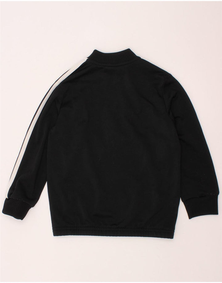 ADIDAS Chaqueta de chándal para niño 4-5 años Negro Colorblock Poliéster