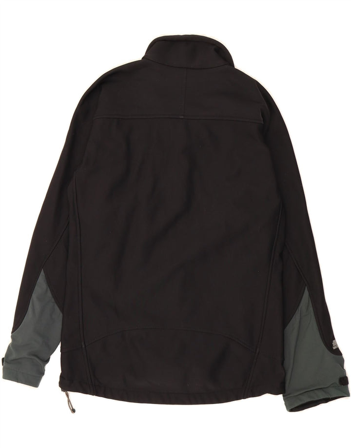 MOUNTAIN EQUIPMENT Mens Windbreaker Jacket UK 36 Small Black Colourblock Vintage Mountain Equipment and Second-Hand Mountain Equipment from Messina Hembry 