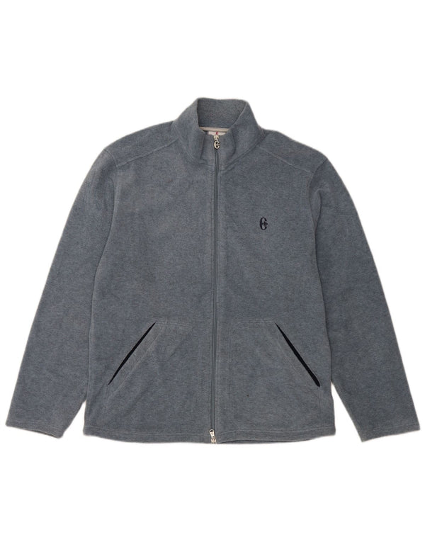 Conte of Florence Chaqueta polar para mujer UK 46 Poliéster azul grande