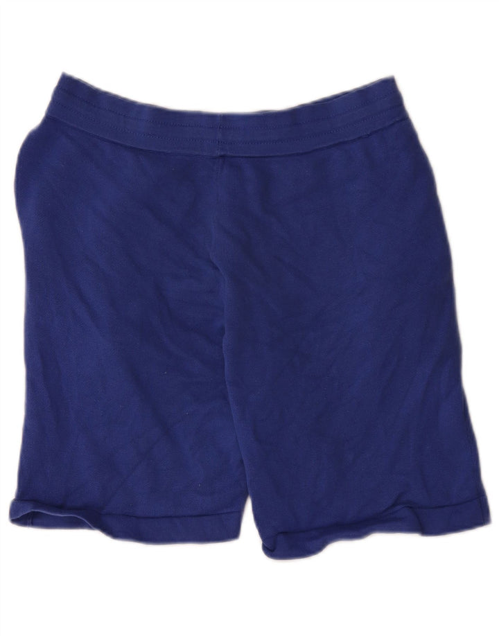 Zara Hombre Shorts Sport Azul Medio Algodón