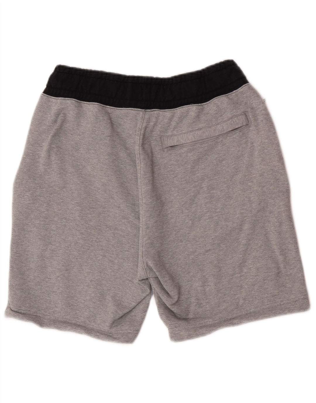 Pantalones cortos deportivos Nike de algodón color block en gris medio para hombre