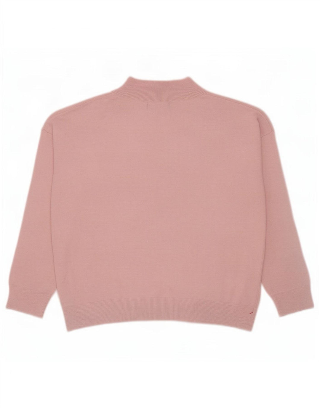 Marks & Spencer Suéter tipo jersey de gran tamaño con cuello en V para mujer UK 44 Rosa mediano