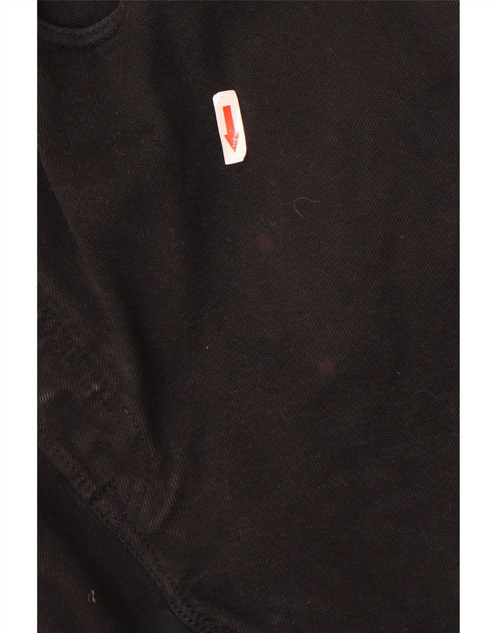 Levi's Jeans rectos 501 para hombre W32 L34 Algodón negro