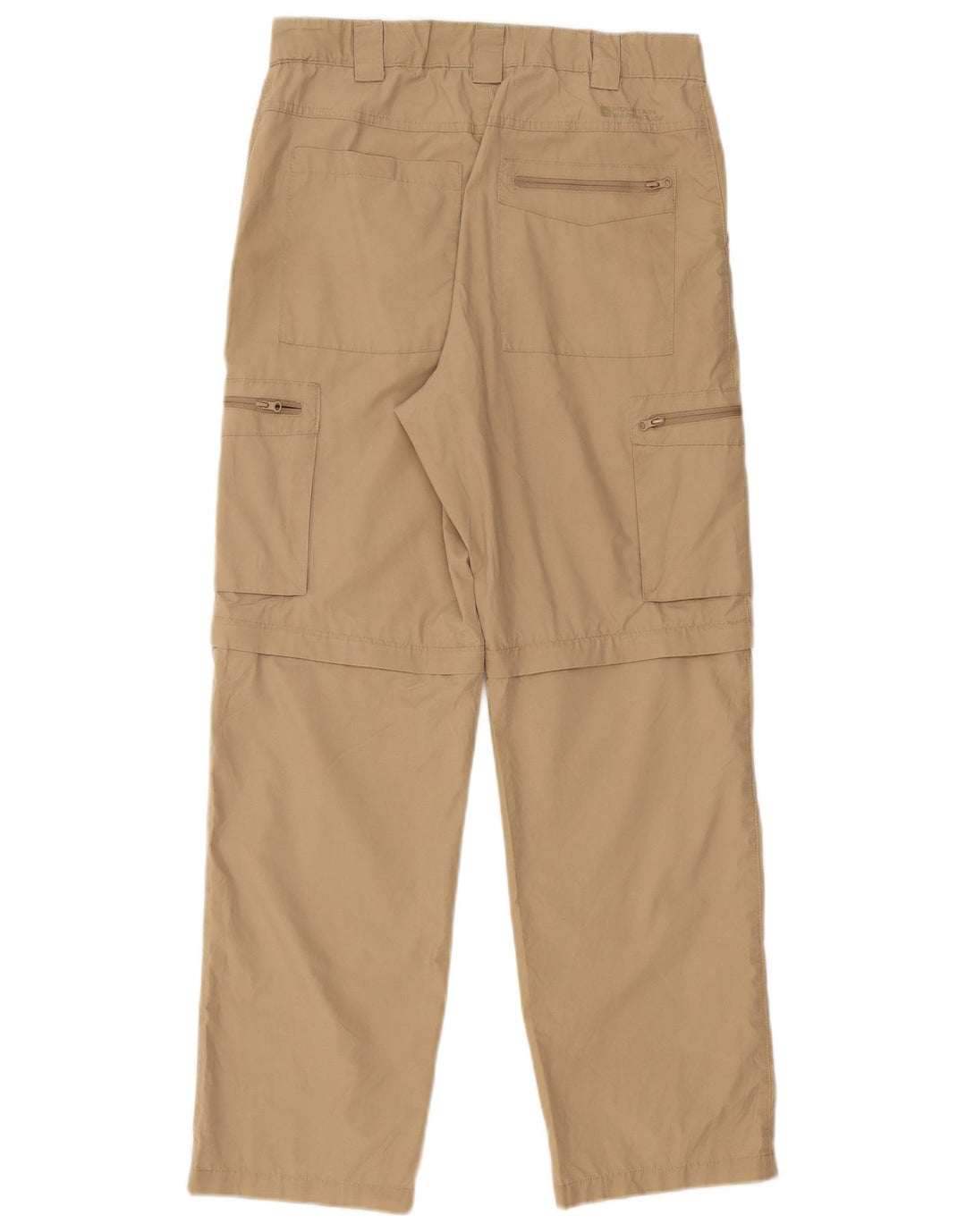 Pantalón cargo recto para mujer Mountain Warehouse W30 L30 Poliéster beige