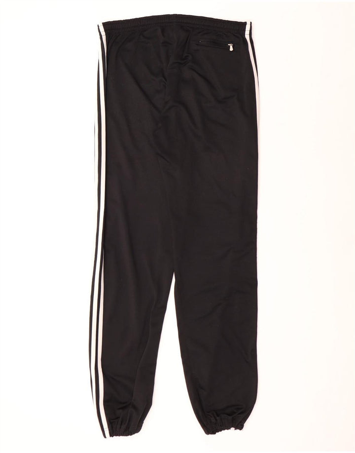 Adidas Pantalones de chándal para hombre Joggers UK 38/40 Medium Negro Poliéster