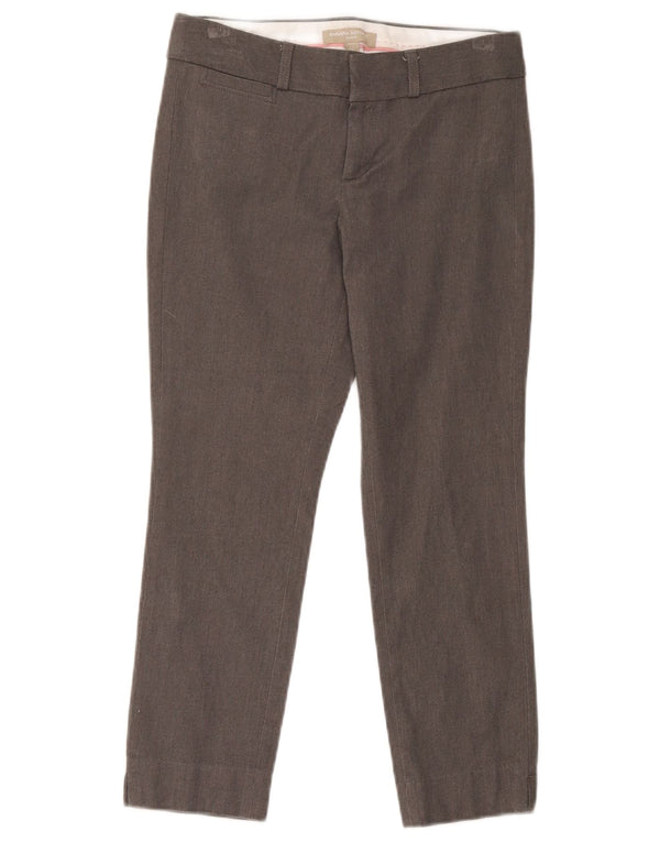 Banana Republic Pantalones capri ajustados Sloan para mujer US 0 XS W30 L22 Gris