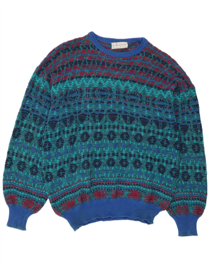 Rantonio Rubino Jersey para Hombre con Cuello Barco IT 54 XL Multicolor