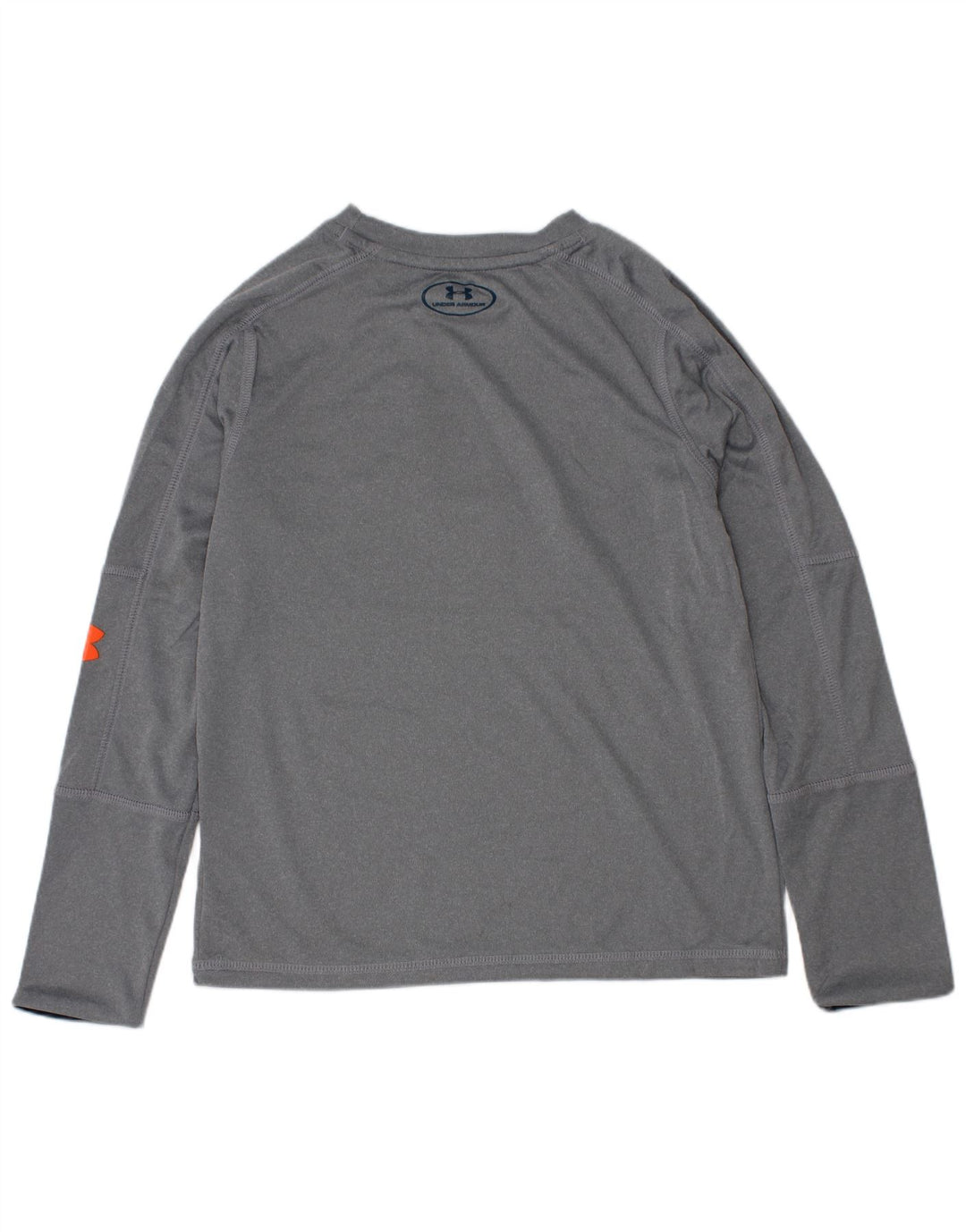 Under Armour Camiseta gráfica de manga larga para niño 6-7 años XS Gris