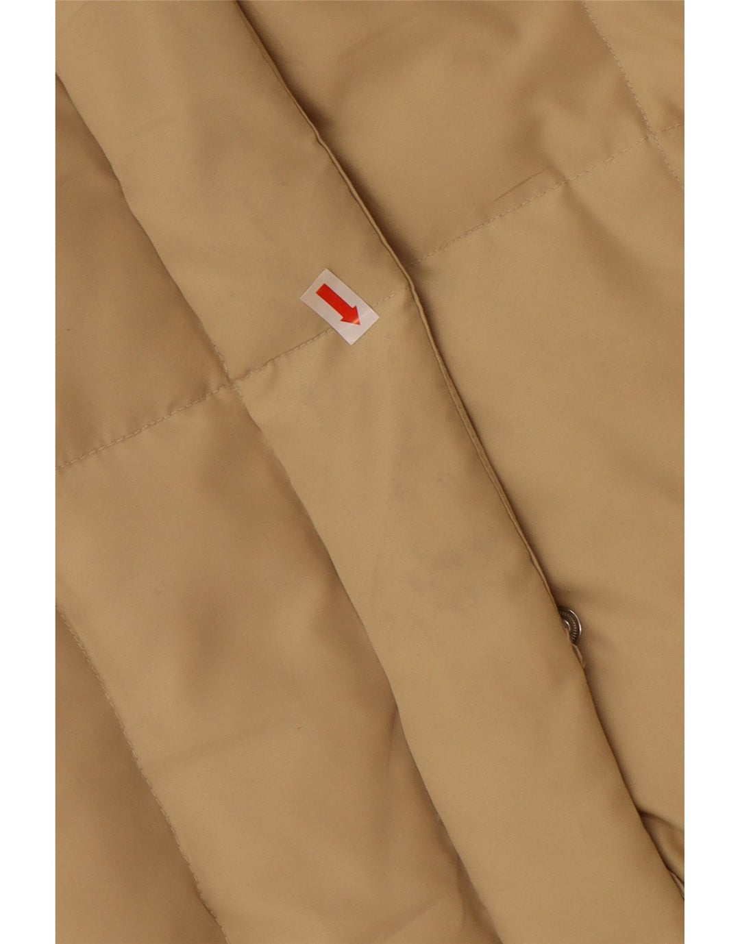 BRUGI Abrigo acolchado con capucha para mujer IT 44 Poliéster beige medio