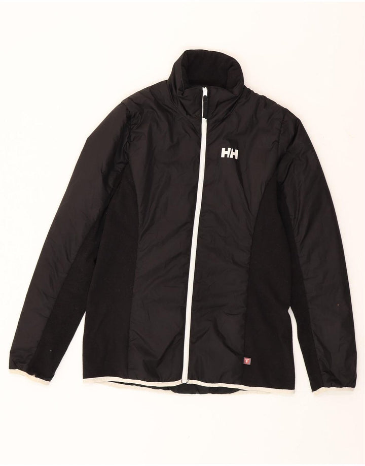 Helly Hansen Chaqueta acolchada para mujer UK 40 Small Negro Colorblock Poliéster
