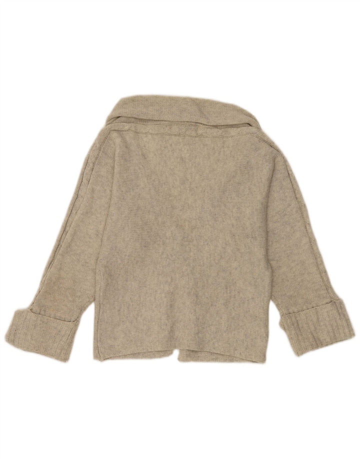 Zara Jersey Bolero para Mujer Reino Unido 42 Gris Medio Moteado