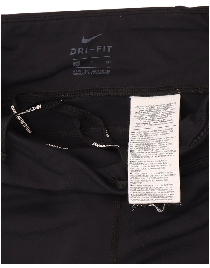 Nike Leggings Oregon Graphic para mujer UK 8 Small Black Nylon