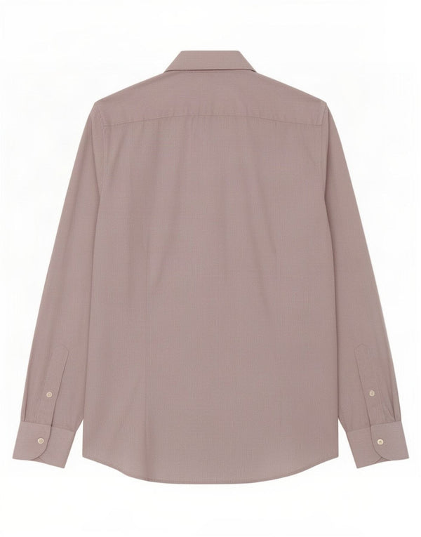 Camisa Benetton Hombre Pequeña Gris Moteada