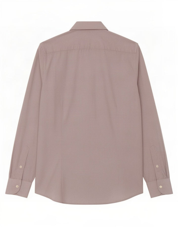 Camisa Benetton Hombre Pequeña Gris Moteada