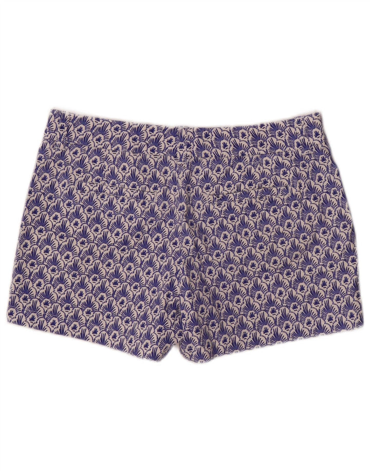 VINEYARD VINES Womens Abstract Pattern Casual Shorts US 2 XS W30  Blue