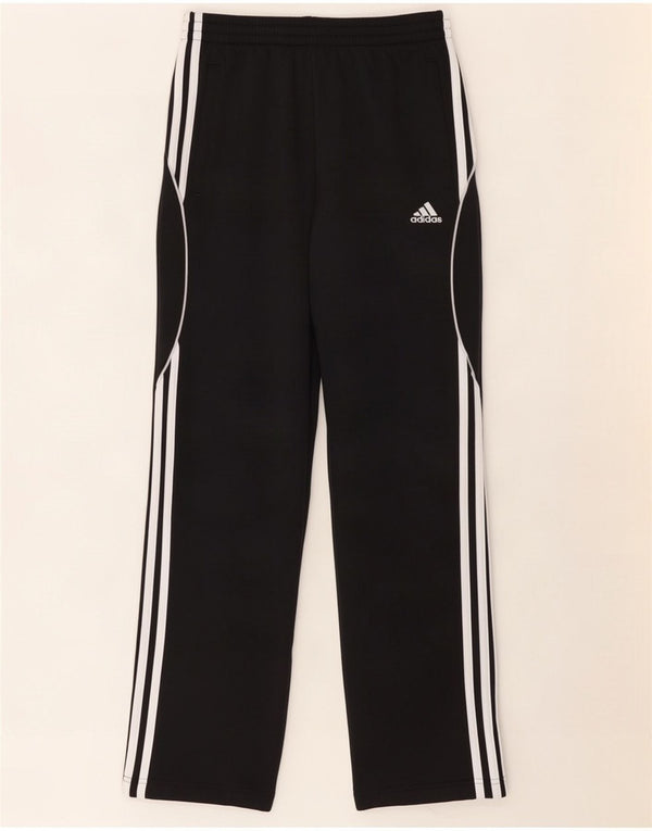 Adidas Pantalones de chándal para hombre UK 36/38 Small Negro Poliéster