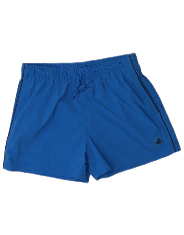 Pantalón Corto Deportivo ADIDAS Hombre Poliéster Azul Medio