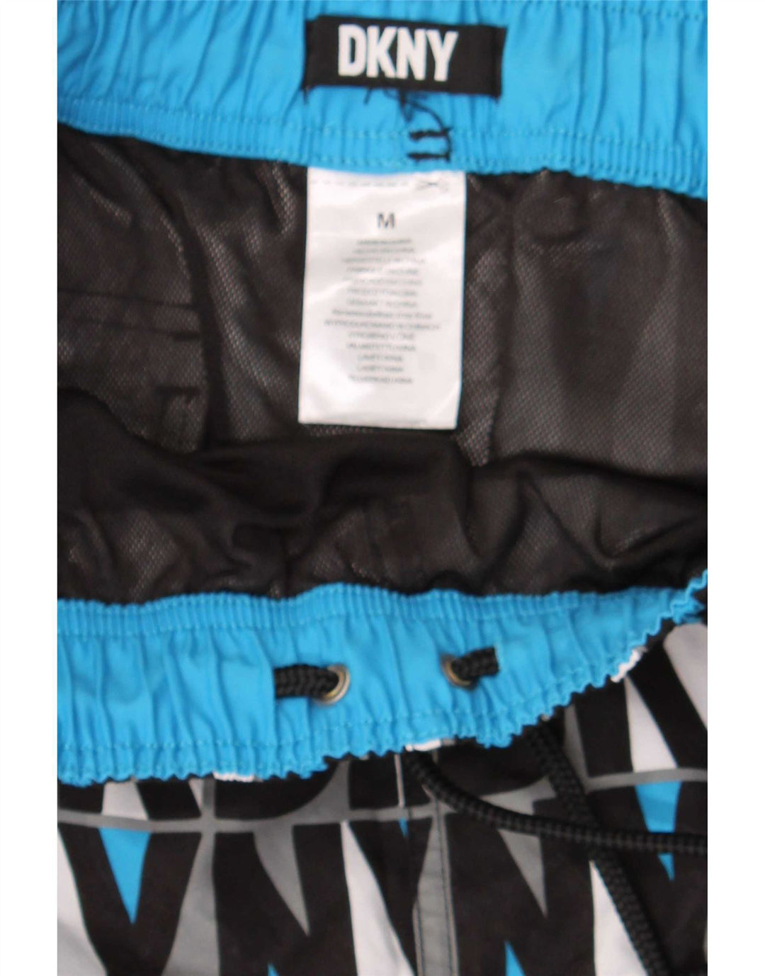 Dkny Hombre Bañador Estampado Bañador Mediano Poliéster Multicolor