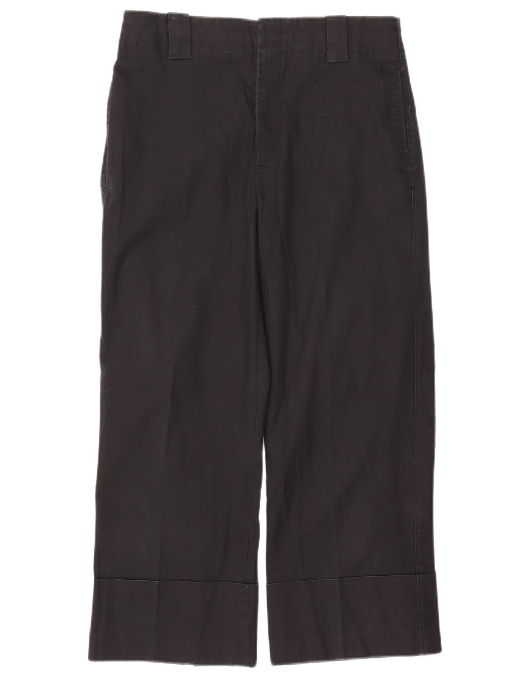 Zara Mujer Pantalones Cortos Medianos W28 L24 Algodón Negro