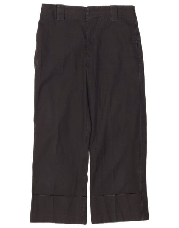 Zara Mujer Pantalones Cortos Medianos W28 L24 Algodón Negro