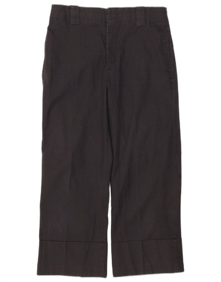 Zara Mujer Pantalones Cortos Medianos W28 L24 Algodón Negro