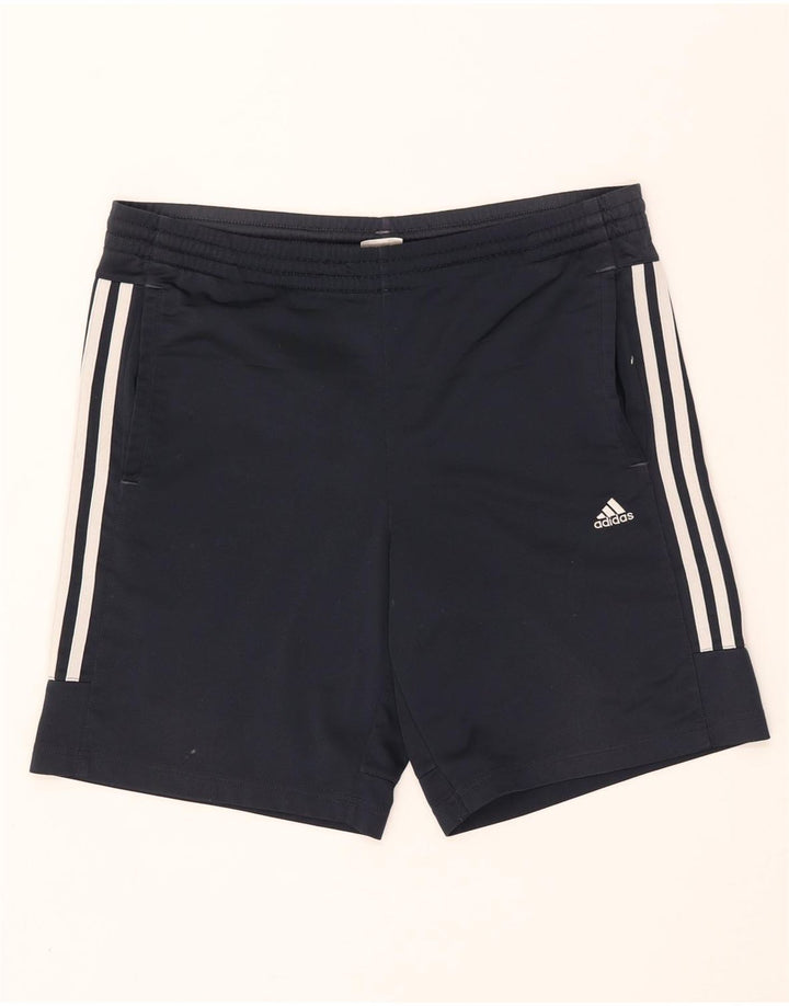 Pantalón Corto Deportivo Adidas Hombre Medio Azul Marino Poliéster
